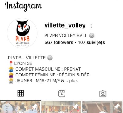 Facebook du Volley