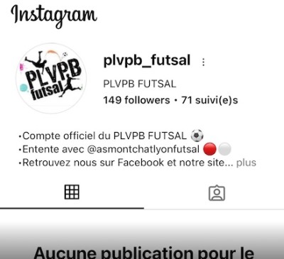 Facebook du Futsal